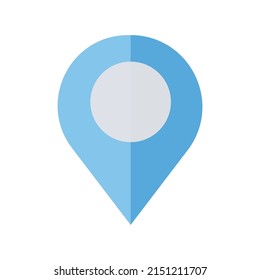 Location pin Vector icon which is suitable for commercial work and easily modify or edit it


