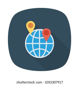  location pin world 