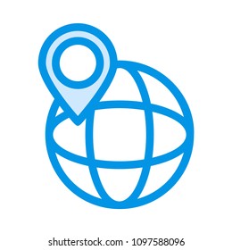 location pin world 