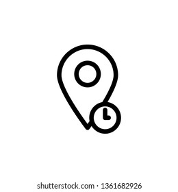 Location, placeholder, vector icon. Can be used for web and mobile. Navigation and map vector icon