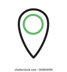 Location, plan, area icon vector image.Can also be used for camping. Suitable for mobile apps, web apps and print media.