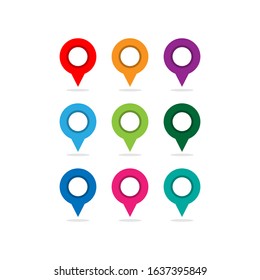 Location Point Icon vector illustration design template