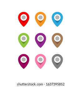 Location Point Icon vector illustration design template