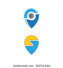 Location point icon vector illustration design 