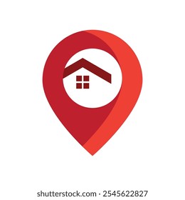 Location point Logo template icon illustration