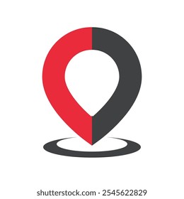 Location point Logo template icon illustration