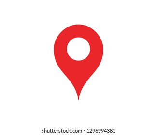 Location point Logo template vector icon illustration design