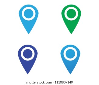 Location point Logo vector