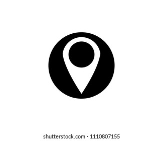 Location point Logo vector