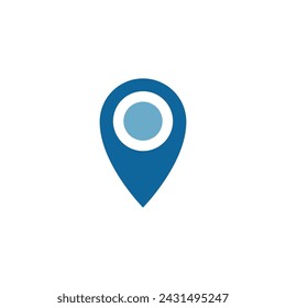Location point Logo vector icon template