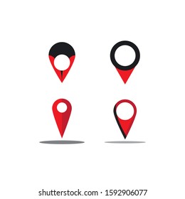 Location point Logo vector template