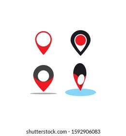 Location point Logo vector template