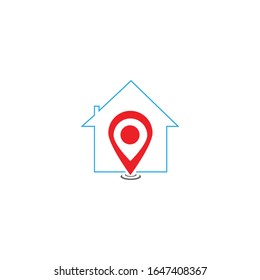Location point Logo vector template