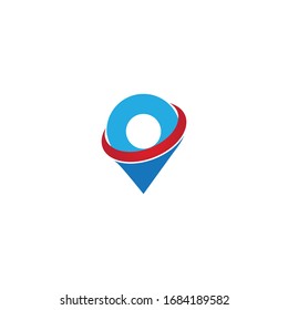 Location point Logo vector template