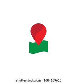 Location point Logo vector template