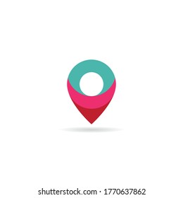 Location point Logo vector template