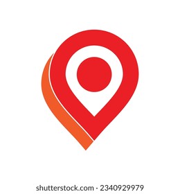 Location point Logo vector template