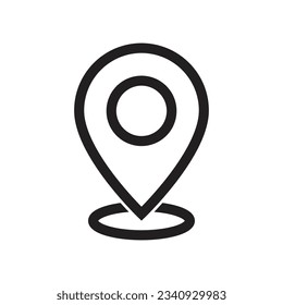Location point Logo vector template