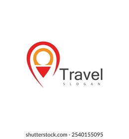 Location point Logo vector template