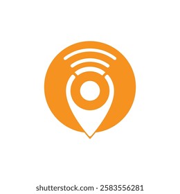 Location point Logo vector template
