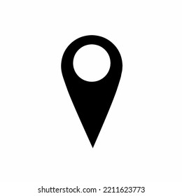 Symbolbild für Positionspunkt Vectordesign-Illustration