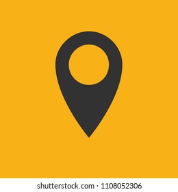 Location point vector icon design