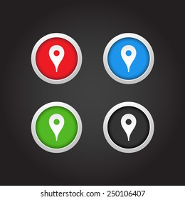 Location Pointer Buttons