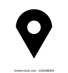 Location Pointer Icon. Vector Image.