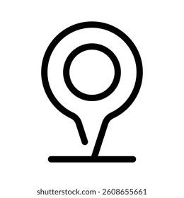 Location pointer vector icon design in trendy style, easy to use vector