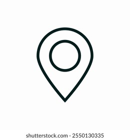 location position direction icon vector sign