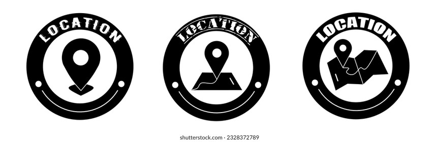 Location product sale icon vector illustration. Design for shop and sale banner business.