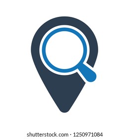 Location Search Icon