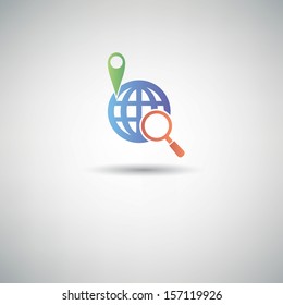Location Searching symbol,vector