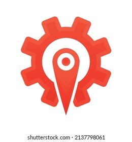 Design-Vorlage für das Logo des Orts