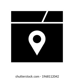 location services icon or logo isolated sign symbol vector illustration - high quality black style vector icons
