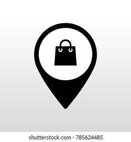 location shopping icon