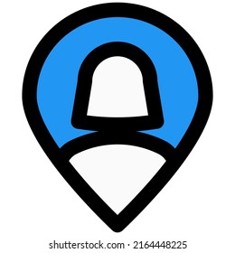 location of a single female user for work from remote location
