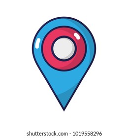 location symbol to destination explore travel