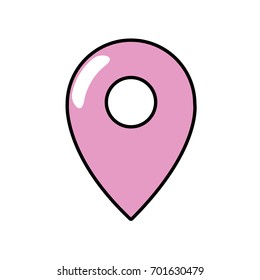 location symbol to destination geography map