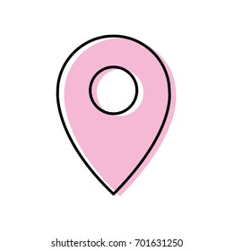 location symbol to destination geography map