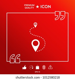 Location symbol Icon