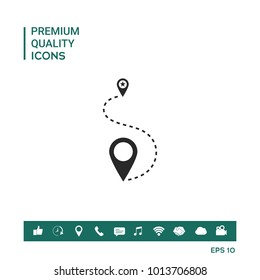 Location symbol Icon