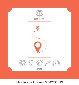 Location symbol Icon