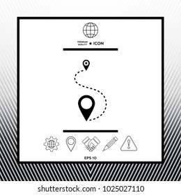 Location symbol Icon