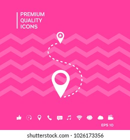 Location symbol Icon