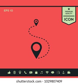 Location symbol Icon