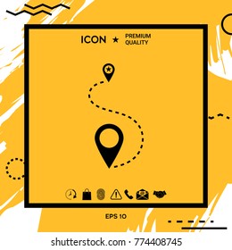 Location symbol Icon