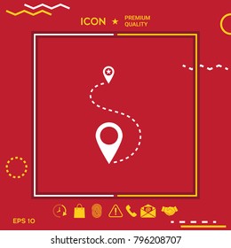 Location symbol Icon