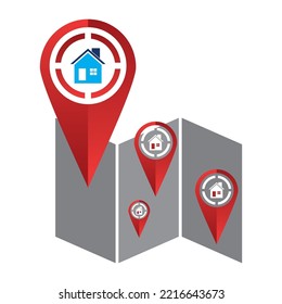 location symbol icon vector illustration