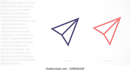 A location symbol and mark on the map vector icon. A sign of a route. An illustration of gps navigation and coordinates. A label on the map. Globe icon.
